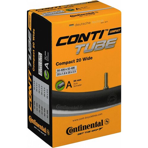  Zračnica Continental 20X1.90/2.50/ 50-406 /62-406 Av34Mm ,Compact20Wide, Slike