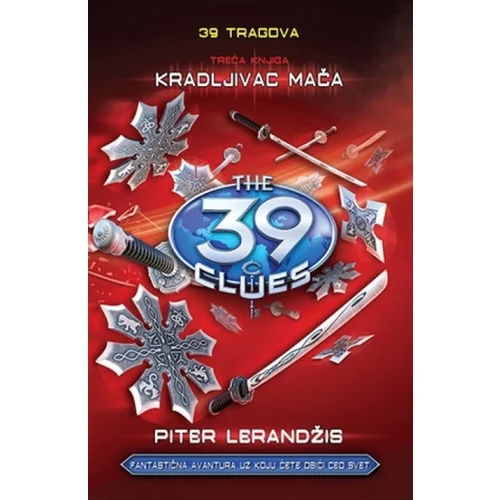 Laguna KRADLJIVAC MAČA - 39 tragova - treća knjiga - Piter Lerandžis ( 8972 )