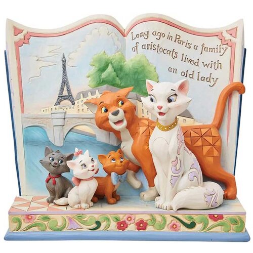 Jim Shore Disney - Aristocats Storybook Figurine Slike