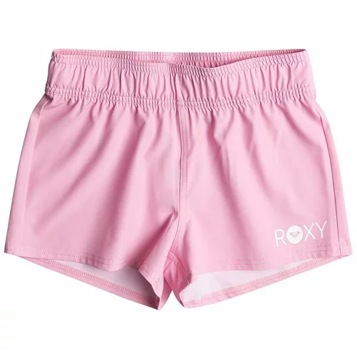 Roxy Otroške kratke hlače RG ESSENTIALS roza barva