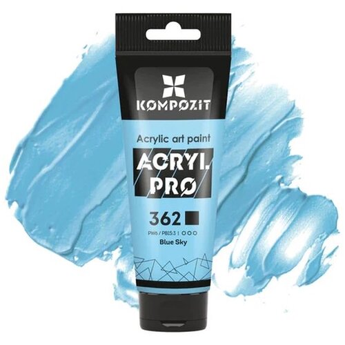 akrilna boja ACRIL PRO ART Composite 75 ml | 362 sky blue Slike