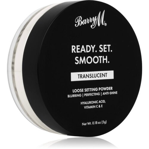 Barry M Ready Set Smooth matirajoč puder v prahu odtenek Transculent 5 g Slike