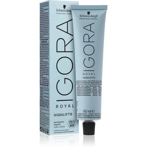 Schwarzkopf IGORA Royal Highlifts trajna boja za kosu nijansa 12-2 Special Blonde Ash 60 ml