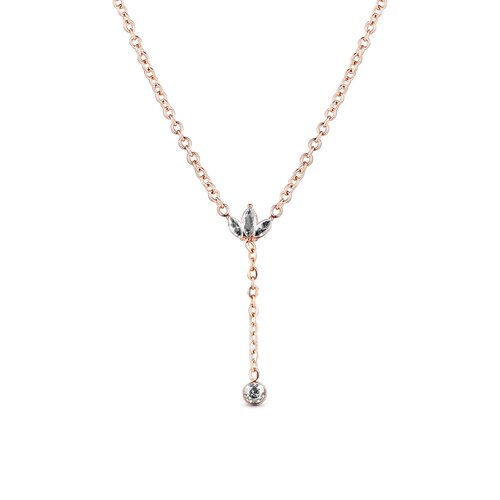 Vuch Krystel Rose Gold Necklace Cene
