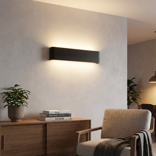 Ideal Lux led zidno svetlo delta LED/37W/230V 3000K 110 cm cri 90 crna Slike