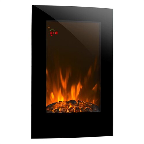 Klarstein Lausanne Vertical, električni kamin, 2000 W, daljinski upravljač Cijene