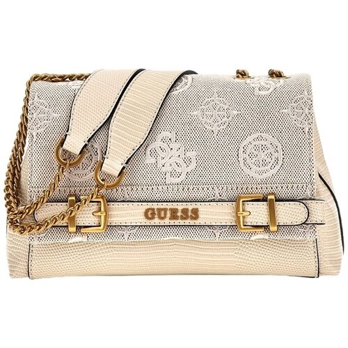 Guess Ročne torbice SESTRI LOGO CNVRTBLE XBDY FLAP Bež Slike
