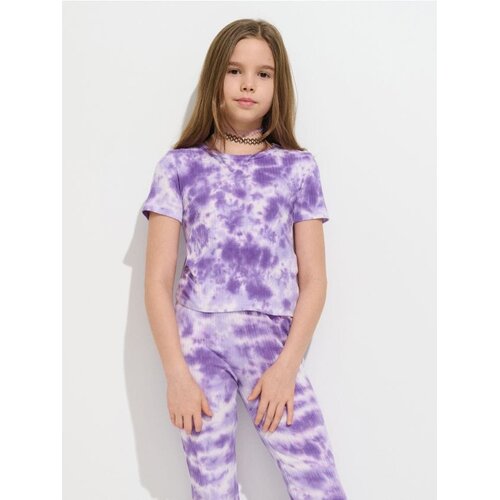 Sinsay Pamučna majica s tie-dye uzorkom Cene