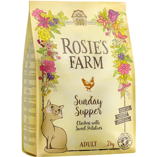 Rosie's Farm Adult piščanec s sladkim krompirjem - 3 x 2 kg