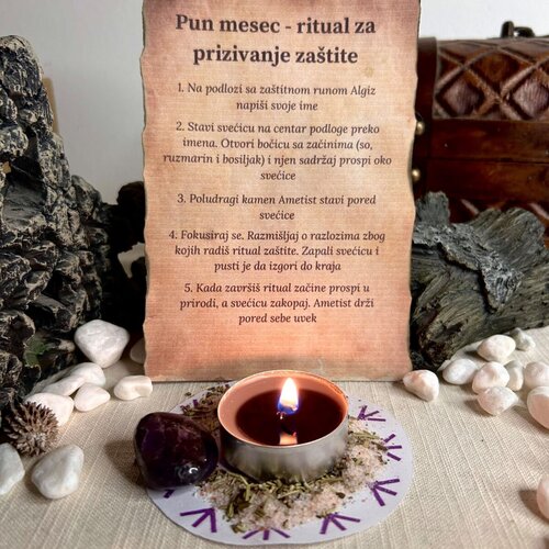 Epic Fantasy Shop ritual za pun mesec - prizivanje zaštite Cene