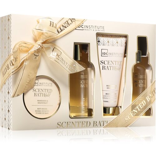 IDC INSTITUTE Scented Bath Gold darilni set za ženske Cene