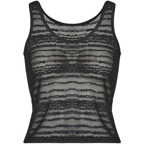 Sloggi Spodnje majice FREE Evolve Tank Top Lace Črna Slike