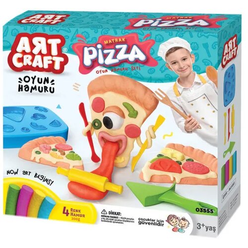 Dede plastelin Art craft pizza 200gr Cene