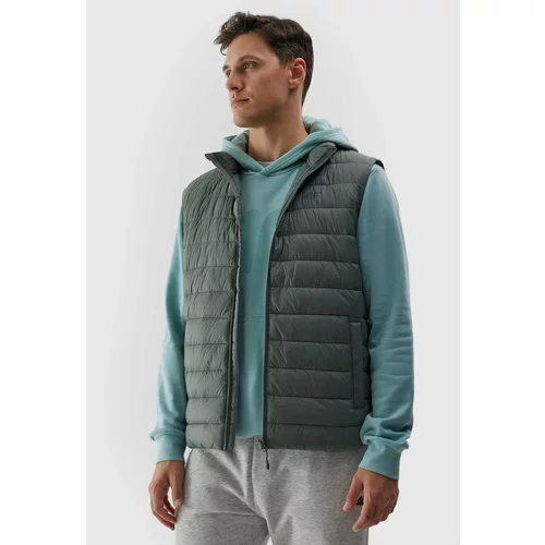 4f Men's Recycled Down Vest - Green