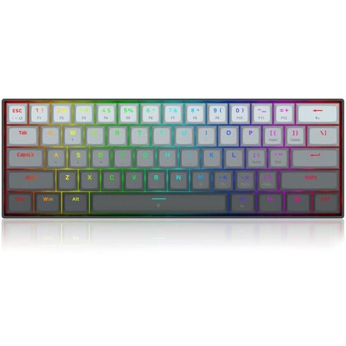 Redragon Fizz K617 RGB black, Wired Keyboard, Magnetic Cene
