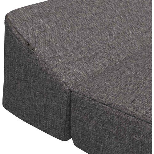 SOFA na razvlačenje Svjetlosiva 120 x 60 x 49 cm Tkanina Slike