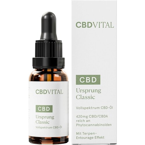 CBD VITAL Ulje punog spektra URSPRUNG Classic - 20 ml Cijene