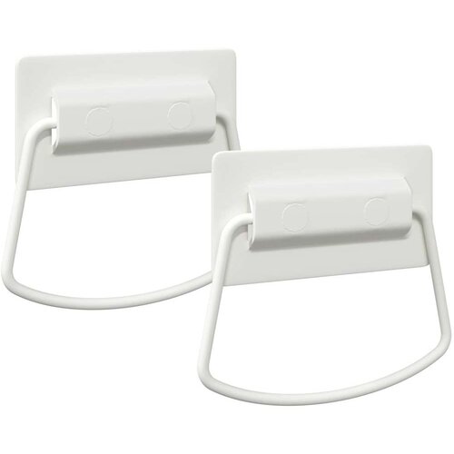  Ručke za ormariće 2 pcs Bijelo 85 x 45 mm Metal Slike