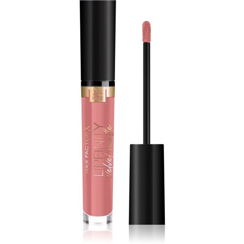 Max Factor lipfinity velvet matte 24HRS tekoča mat &amp;scaron;minka 3,5 ml odtenek 045 posh pink za ženske Slike