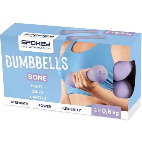 Spokey Bone set neoprenskih uteži 2x0.5 kg Slike