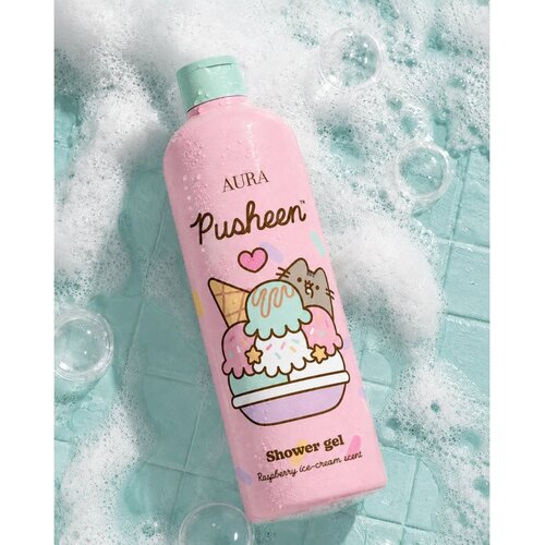 Pusheen Raspberry Ice-Cream gel za tu&amp;scaron;iranje 500 ml Slike