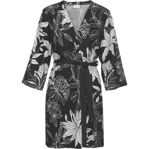 Lascana Kimono crna / bijela