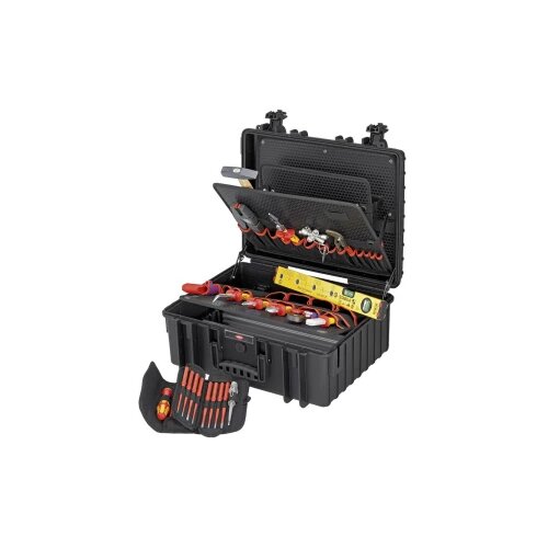 Knipex Električar Kovčeg za alat, opremljen 26-dijelni Robust 34 Elektro 00 21 36 Cijene