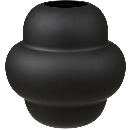House Nordic Črna steklena vaza (vi&amp;scaron;ina 20 cm) Vera &amp;ndash; Slike