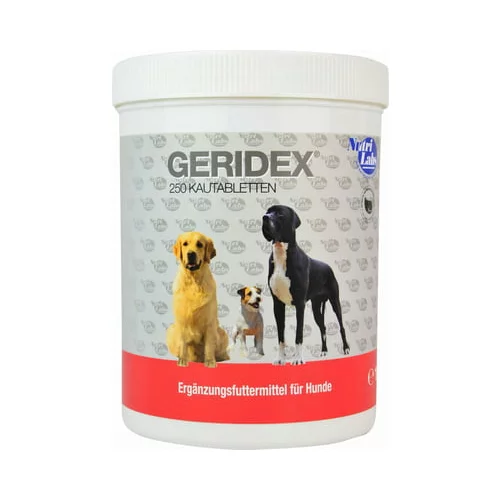  geridex žvečljive tablete za pse - 250 tablet za žvečenje