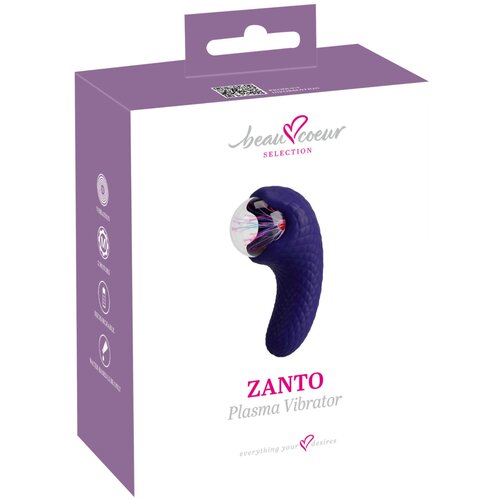  Beau Coeur Zanto - plazma vibrator (ljubičasta) Cene