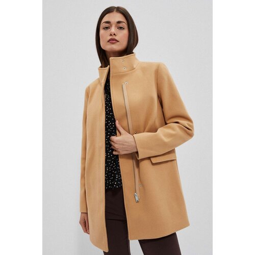 Moodo Simple coat with a stand-up collar Slike