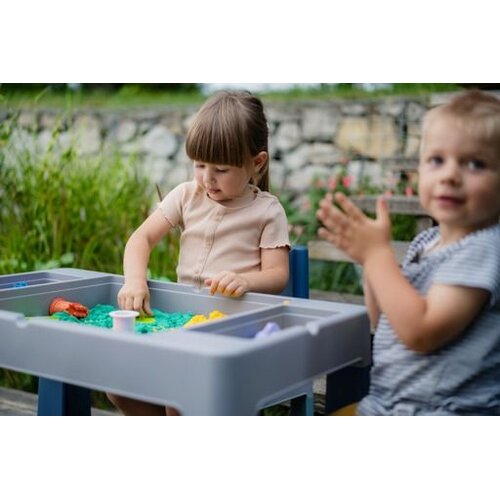 Tega Set dječjeg namje&amp;scaron;taja (stol, 2 stolice) Teggi Multifun Turquoise/Navy/Grey Slike