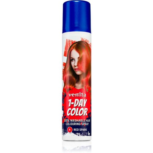 VENITA 1-Day Color barvno pršilo za lase odtenek No. 4 - Red Spark 50 ml Cene