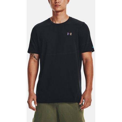 Under Armour T-Shirt UA Rush Seamless Legacy SS-BLK - Men Slike