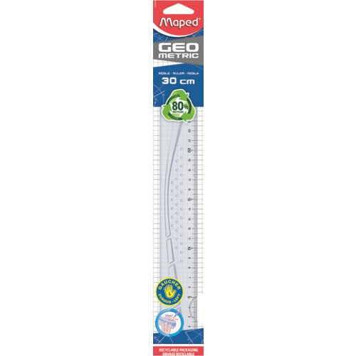 Maped lenjir geometric 30 cm za levoruke Slike
