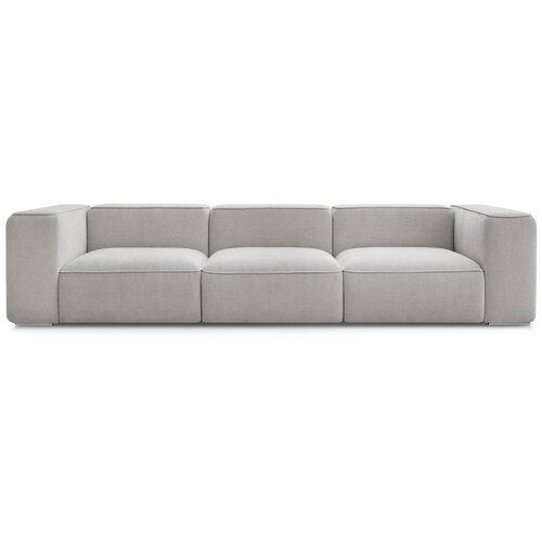Bobochic Paris Svijetlo siva sofa 345 cm Zephyr – Cijene