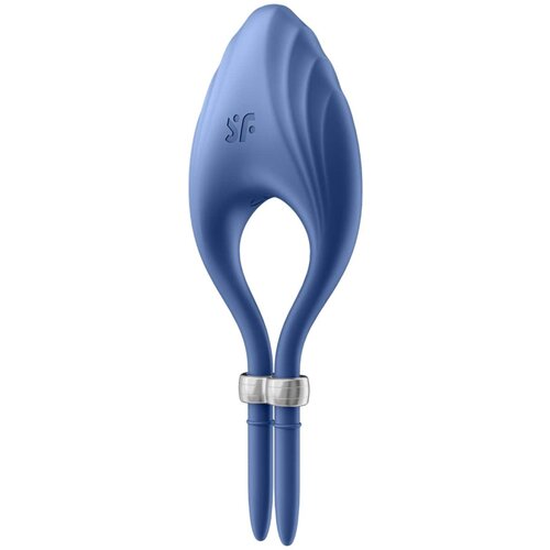 Satisfyer Duelist - vibracijski obroček za penis z možnostjo polnjenja (modri) Cene