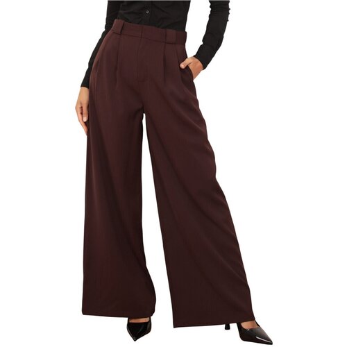 La Modeuse Hlače 76398_P180960 Bordo Cene