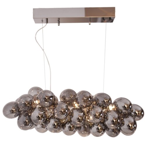  ByRydens 4200880-4505 - Visilica na sajli GROSS BAR 8xG9/5W/230V zadimljeno/crna Slike