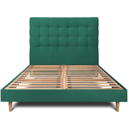 Sommeil de plomb 200x200 cm postelja z oblazinjenim vzglavjem - Žametna blago, (21612175) Cene