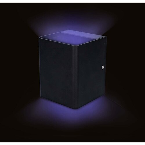 Nedis ZBLOW10RGBW - LED RGBW prigu&amp;scaron;iva za spolja&amp;scaron;nje osvetljenje LED/12W/230V IP65 Wi-Fi Tuya crna Slike