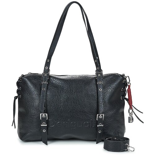 Desigual Torbe BAG_HALF LOGO LANUZA BLAC 26WAXP06 Črna Cene