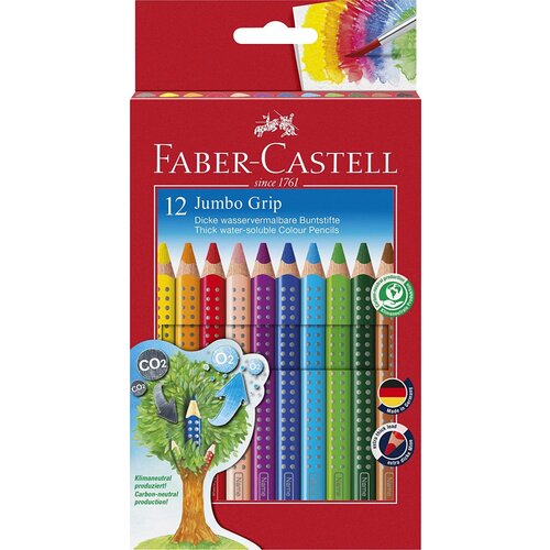  Barvice faber-castell grip jumbo 1/12 FABER-CASTELL Cene