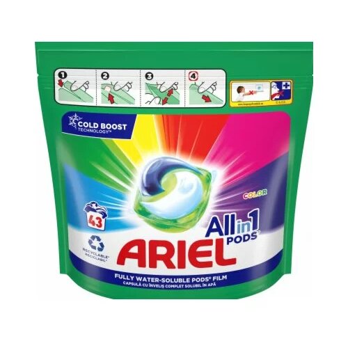 Ariel kapsule za veš pods color 43/1 Cene