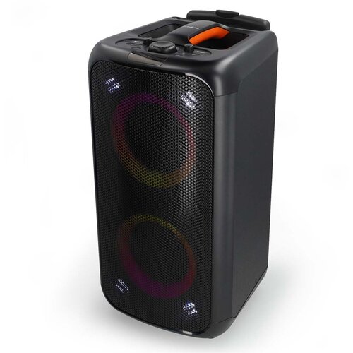 Nedis SPPT2480BK - LED RGB Punjivi zvučnik 240W/4000 mAh + daljinsko upravljanje Cene