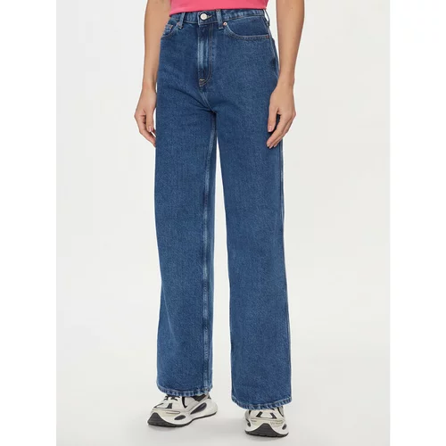 Tommy Jeans Jeans hlače Claire DW0DW17191 Modra Wide Leg