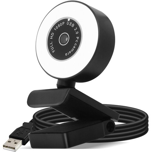 AVIZAR Ring Light 1080P Full HD spletna kamera in mikrofon, USB vticnica - za Youtube, Streaming, Live, TikTok..., (22119452) Cene