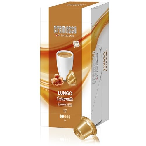 Cremesso Kafe kapsule Lungo caramello 16 kapsula Slike