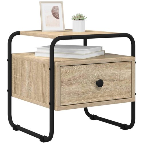  Noćni ormar Hrast sonoma 40 x 39,5 x 40 cm Konstruirano drvo Slike