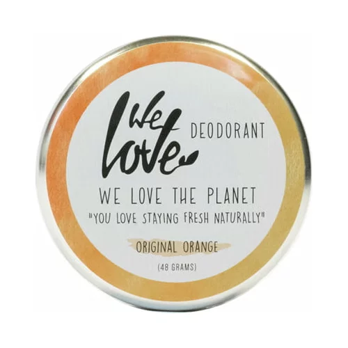 We Love The Planet original orange dezodorans - deo-krema